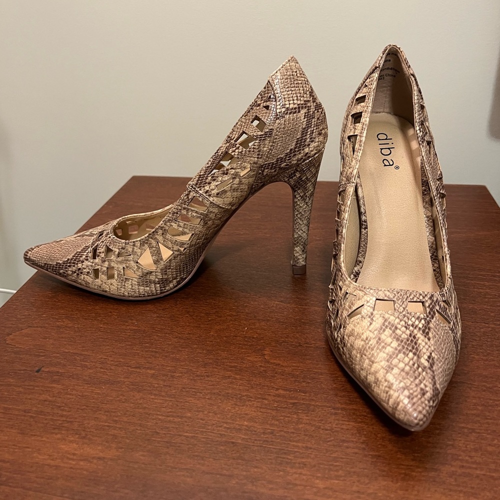 Diba Cutout Heels - Size 8.5